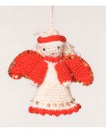 62235082_Ángel colgante crochet rojo