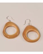 69441223_Pendientes de Tagua marrón 5,5 cm