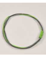 69441247_Colgante de cable de acero verde y gris 72 cm