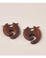 69441517_Pendientes de madera, 3 cm