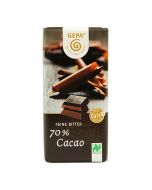 95950099_Mini tableta Chocolate Negro 70%  BIO 40 g