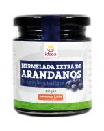 95950126_Mermelada Extra Arándanos 60% fruta BIO 260 g 