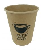 COM00025_Vaso Cartón Kraft "#Justo lo que quiero"