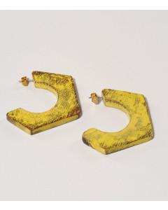 69442505_Pendientes aro madera de mango patinada