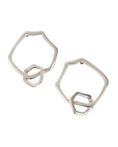 69448662_Pendientes de plata Anillo en Anillo