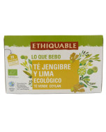 95950009_Té Verde Jengibre y Lima BIO 20 bolsitas 36g