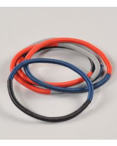 69441534_5 pulseras de cable de acero varios colores 6,5cm