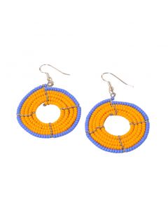 69448669_Pendientes Masai naranja