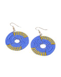 69448684_Pendientes Masai azul distante