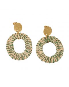 69448685_Pendientes de yute verde