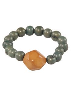 69448844_PULSERA Tagua Acai camel verde