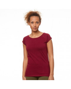 69103474_Camiseta chica algodón BIO&JUSTO granate   L