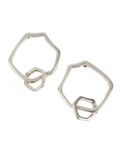 69448662_Pendientes de plata Anillo en Anillo