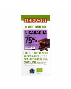 95950190_Chocolate Negro 75% Nicaragua BIO 100g