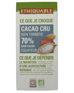 95950365_Tableta cacao Crudo 70% BIO 80 g