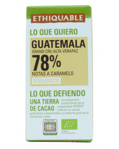95950373_Mini tableta Choco Negro 78% Guatemala BIO 30g exp