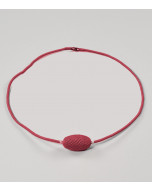 69441257_Colgante de cable de acero rojo 70 cm