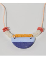 69441908_Collar de cuentas de vidrio recicladas, 78 cm